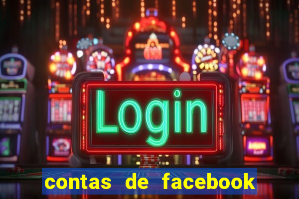 contas de facebook abandonadas com senha e email